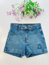 Shorts Jeans Stitch E Angel Bolsos Animê