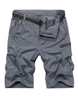 Shorts Jessie Kidden Outdoor Casuais Resistentes à Água Masculinos Cinzentos Shorts Jessie Kidden Outdoor Casuais Resistentes à Água Masculinos Cinzentos