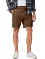 Shorts JMIERR Hybrid Chino de 7 polegadas com costura interna justa para homens