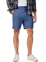 Shorts JMIERR Hybrid Chino de 7 polegadas com costura interna para homens, azul 2GG