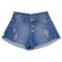Shorts Juvenil Look Jeans Godê Jeans - UNICA - 4 Shorts Juvenil Look Jeans Godê Jeans - UNICA - 4