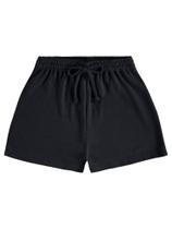Shorts Lecimar em Malha Crochê: