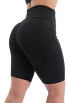 Shorts Legging Feminino Suplex Cintura Alta Academia Corrida Atacado