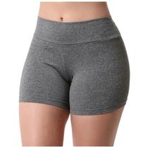 Shorts Legging Fitness Suplex Feminino Casual Academia