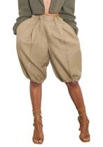 Shorts LETSVDO 2026 Summer Lantern Balon para mulheres Shorts LETSVDO 2026 Summer Lantern Balon para mulheres