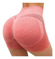 Shorts Levanta Bumbum Feminino Academia Fitness Yoga Cintura Alta