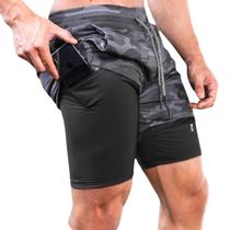 Shorts Liner Active 2 Em 1 Bienpati - Corrida Academia - Run