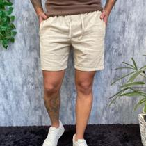 Shorts Linho Masculino Premium Básico