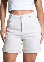 Shorts Linho Sawary - 276412 Bege