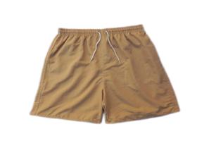 Shorts liso Bege plus size masculino academia praia