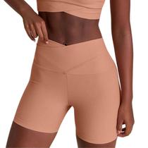 Shorts Live Cross Front Active - Feminino - Core - M Shorts Live Cross Front Active - Feminino - Core - M