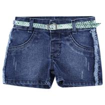 Shorts Look Jeans c/ Cinto Jeans - UNICA - 01 Shorts Look Jeans c/ Cinto Jeans - UNICA - 01
