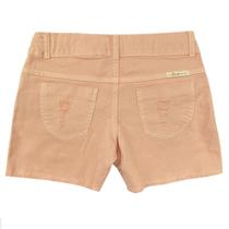 Shorts Look Jeans Sarja Collor - PESSEGO - 8