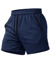 Shorts MAGCOMSEN Mesh Athletic Basketball para homens Navy M