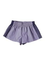 Shorts MakeMechic Listrados de Verão para mulheres, roxos, tamanho M Shorts MakeMechic Listrados de Verão para mulheres, roxos, tamanho M