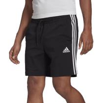 Shorts malha adidas 3-stripes aeroready masculino