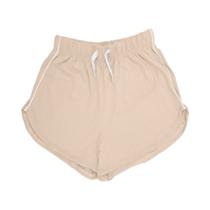 Shorts malha basic+, em malha algodão, ref s160 bege m