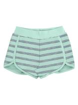 Shorts Marlan Infantil Listras Verde