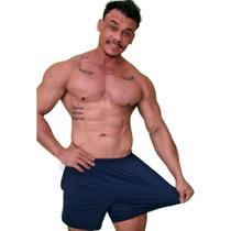 Shorts Masculino Bermuda Mauricinho Academia Corrida Futebol Poliamida Bolso Fitness Antiodor UV