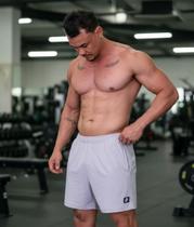Shorts Masculino Bermuda Mauricinho Academia Corrida Futebol Poliamida Bolso Fitness Antiodor UV