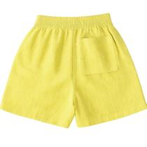 Shorts Masculino Casual em Tecido Leve com Cós Elástico e Cordão