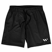 Shorts Masculino Elastano Premium Preto WSS Web Party
