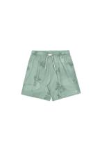 Shorts Masculino Em Tecido Plano Estampado Com Bolso Fico 35909