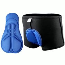 Shorts Masculino Forro Espuma D60 Tecido Respirável Fitness