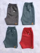Shorts Masculino Infantil - Kit 4 peças de vários tamanhos - Beebow