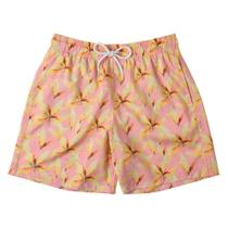 Shorts Masculino Mash Estampado Folha Seca Rosa Claro - 613.70