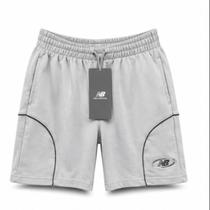 Shorts Masculino New Balance Trackside 7 Treino - Cinza