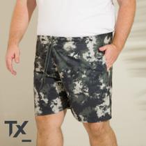 Shorts Masculino Plus Size Camuflado
