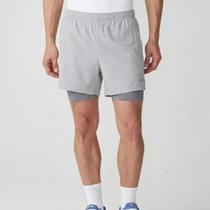 Shorts Masculino Sport Essentials 2 In 1 - Cinza