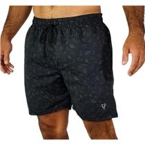 Shorts Masculino Tactel Estampado Bermuda Moda Praia Verão