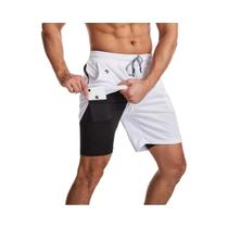 Shorts Masculinos 2 Em 1 Para Corrida 2025: Novidade Para Treino De Academia, Fitness E Jogging