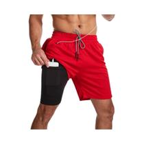 Shorts Masculinos 2 Em 1 Para Corrida 2025: Novidade Para Treino De Academia, Fitness E Jogging