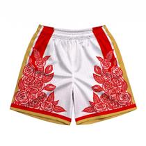 Shorts masculinos de basquete com estampa gráfica e bolsos DIOTSR XS