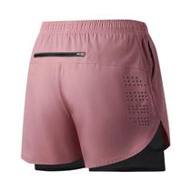 Shorts Masculinos De Corrida De Secagem Rápida Pretos, Dupla Camada, Para Treino E Musculação