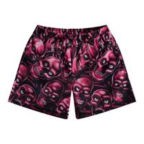 Shorts masculinos DIOTSR de malha esportiva com cordão e estampa gráfica Shorts masculinos DIOTSR de malha esportiva com cordão e estampa gráfica
