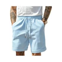 Shorts Masculinos Leves De Cor Sólida Para Academia, Praia E Corrida, Tamanho Grande, Calças Casuais Shorts Masculinos Leves De Cor Sólida Para Academia, Praia E Corrida, Tamanho Grande, Calças Casuais