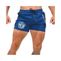 Shorts Masculinos Para Academia, Corrida E Treino De Verão, Calças De Praia