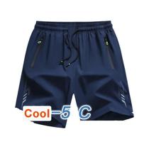 Shorts Masculinos Pretos De Secagem Rápida E Respiráveis Para Academia, Corrida E Treino Com Cordão