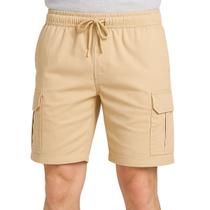 Shorts Mauricinho Cargo Curta Masculino Bermuda Verão 4 Bolsos Verão Top Premium