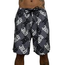 Shorts Mcd Caligraffiti Loose Tamanho:GGCor:Preto Shorts Mcd Caligraffiti Loose Tamanho:GGCor:Preto