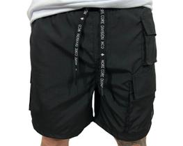 Shorts Mcd Ripstop Cargo Preto