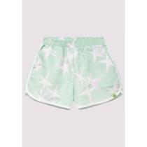 Shorts Menina Lunender em Microfibra - Verde