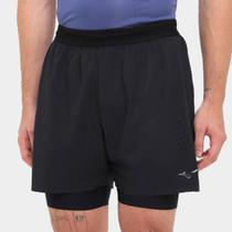 Shorts Mizuno Tech Ligth 5.5 2 em 1 Masculino
