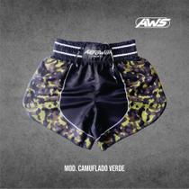 Shorts MMA_MOD. CAMUFLADO VERDE