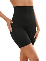 Shorts Modelador Alta Compressão 4 Barbatanas Afina Cintura
