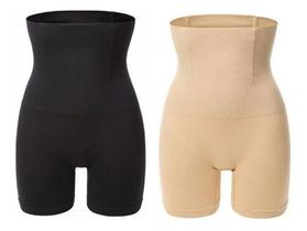 Shorts Modelador de Alta Compressão com 4 Barbatanas C06